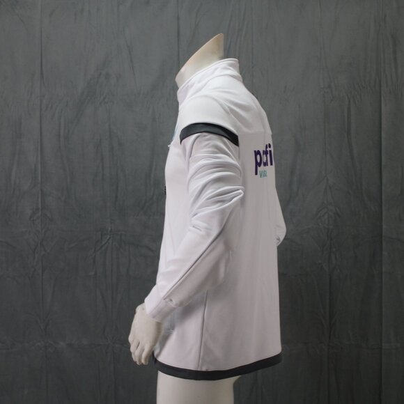 Pacific FC Warm Up Jacket by Macron -  Alternate White Base Colour Men's Medium - Picture 5 of 10